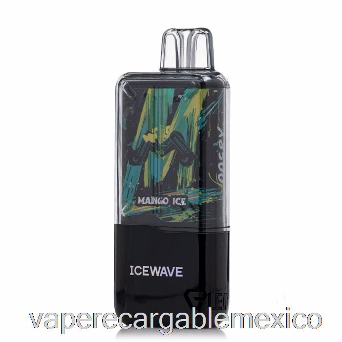 Vape Recargable Icewave X8500 Mango Hielo Desechable